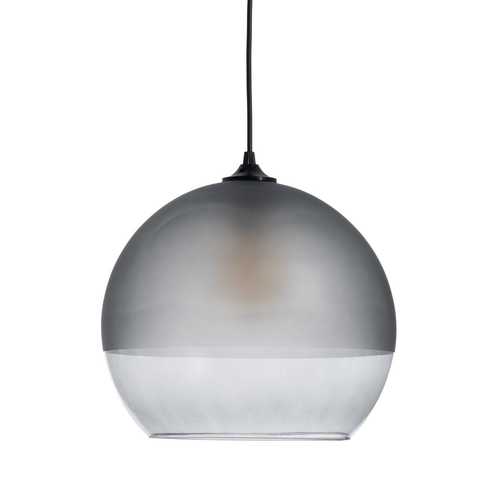 LÁMPARA DECORACIÓN GRIS CRISTAL 30 X 30 X 25 CM