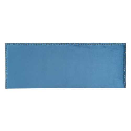 CABECERO AZUL TEJIDO DORMITORIO 160 X 6 X 60 CM