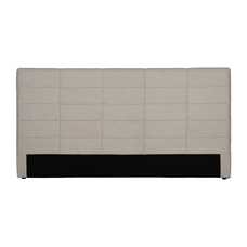 CABECERO BEIGE TEJIDO DORMITORIO 190 X 8 X 100 CM