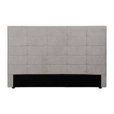 CABECERO GRIS TEJIDO DORMITORIO 160 X 8 X 100 CM