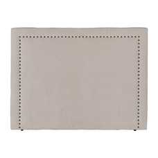 CABECERO CREMA TEJIDO DORMITORIO 165 X 7 X 125 CM