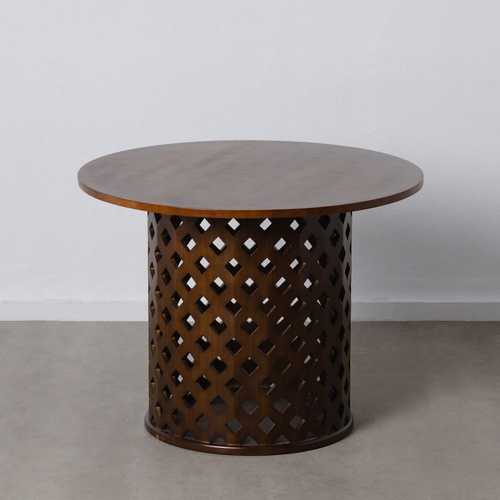 MESA COMEDOR NATURAL 100 X 100 X 76 CM