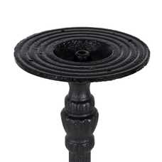 PATAS PARA MESA ALTA NEGRO HIERRO SALÓN 42 X 42 X 108 CM