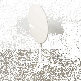 MESA AUXILIAR PLEGABLE BLANCO ACERO 70 X 70 X 72 CM