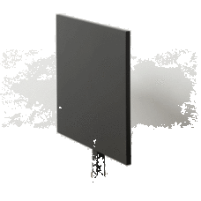 MESA AUXILIAR PLEGABLE ANTRACITA ACERO 70 X 70 X 74 CM