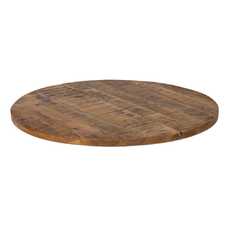 TABLERO MESA NATURAL MADERA DE MANGO 80 X 80 X 3 CM