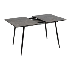 MESA EXTENSIBLE GRIS DM-METAL SALÓN 120 X 80 X 75 CM MESA EXTENSIBLE GRIS DM-METAL SALÓN 120 X 80 X 75 CM