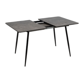 MESA EXTENSIBLE GRIS DM-METAL SALÓN 120 X 80 X 75 CM