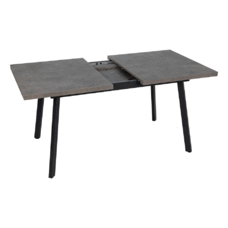 MESA EXTENSIBLE GRIS METAL-MADERA PAX 138 X 85 X 76 CM MESA EXTENSIBLE GRIS METAL-MADERA PAX 138 X 85 X 76 CM