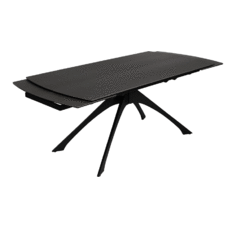 MESA EXTENSIBLE GRIS OSCURO 180 X 90 X 76 CM MESA EXTENSIBLE GRIS OSCURO 180 X 90 X 76 CM