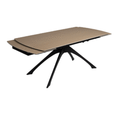 MESA EXTENSIBLE NATURAL-NEGRO 180 X 90 X 76 CM MESA EXTENSIBLE NATURAL-NEGRO 180 X 90 X 76 CM