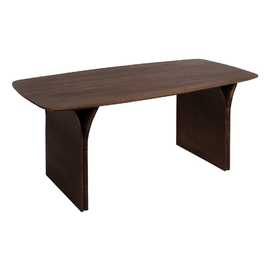 MESA COMEDOR MARRÓN MADERA DE ACACIA 180 X 90 X 76 CM