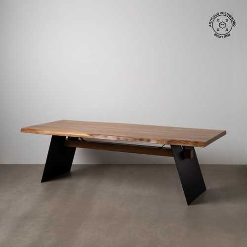 MESA COMEDOR MADERA-METAL SALÓN 260 X 100 X 77 CM