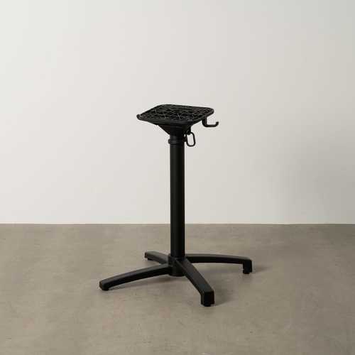 PATAS PARA MESA PLEGABLE NEGRO ALUMINIO 67 X 67 X 72 CM