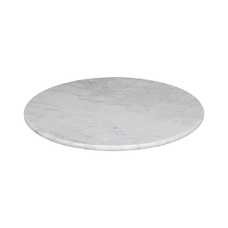 TABLERO MESA REDONDO BLANCO MÁRMOL SALÓN 60 X 60 X 1,80 CM