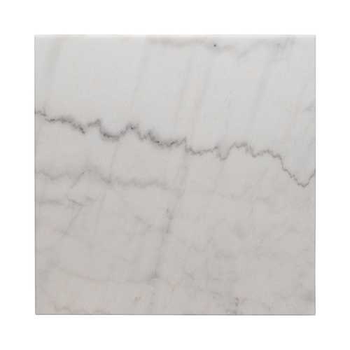 TABLERO MESA CUADRADO BLANCO MÁRMOL 60 X 60 X 1,80 CM