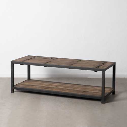 MESA CENTRO NATURAL-NEGRO 165 X 64 X 55 CM