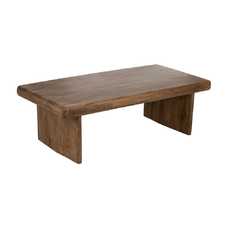 MESA CENTRO MARRÓN MADERA DE MANGO SALÓN 140 X 70 X 45 CM