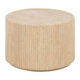 MESA CENTRO BEIGE MAGNESIO 67 X 67 X 46 CM