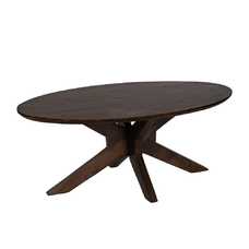 MESA CENTRO MADERA DE MANGO SALÓN 110 X 60 X 43 CM