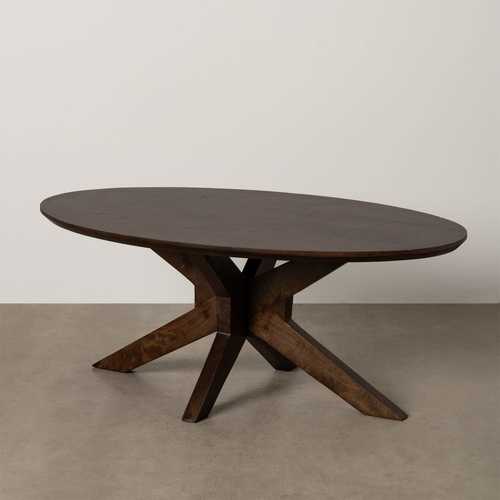 MESA CENTRO MADERA DE MANGO SALÓN 110 X 60 X 43 CM