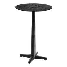 MESITA NEGRO ALUMINIO SALÓN 59 X 40 X 40 CM MESITA NEGRO ALUMINIO SALÓN 59 X 40 X 40 CM