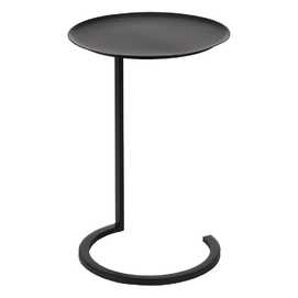 MESITA NEGRO METAL SALÓN 42,50 X 42,50 X 65 CM