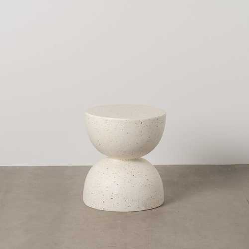 MESITA BLANCO FIBRA DE MAGNESIO 40 X 40 X 45 CM