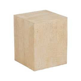 MESA AUXILIAR BEIGE MAGNESIO 37 X 37 X 46,50 CM