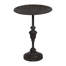 MESITA GRIS OSCURO METAL 45 X 45 X 60 CM MESITA GRIS OSCURO METAL 45 X 45 X 60 CM