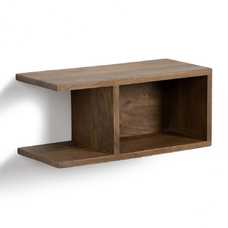 MESITA FLOTANTE MIEL MADERA DE MANGO 45 X 20 X 20 CM MESITA FLOTANTE MIEL MADERA DE MANGO 45 X 20 X 20 CM