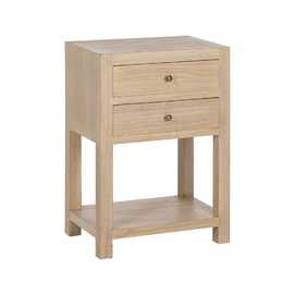 MESITA NATURAL DM-MADERA 45 X 30 X 66 CM