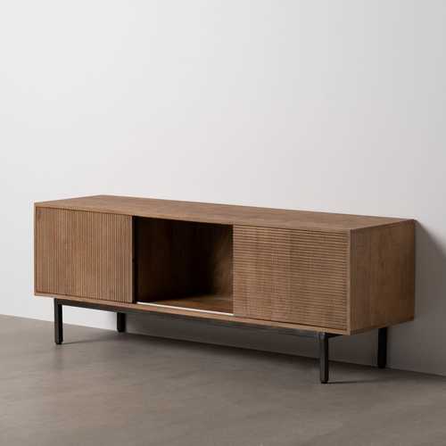 MUEBLE TV NATURAL MADERA DE MANGO SALÓN 155 X 40 X 55 CM