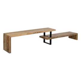 MUEBLE AUXILIAR MARRÓN-NEGRO 265 X 40 X 50 CM