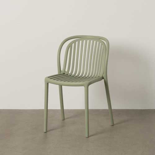 SILLA VERDE POLIPROPILENO CONTRACT 51 X 57 X 78 CM