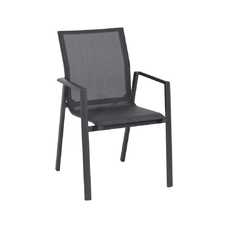 SILLA ALUMINIO-TEXTILENO EXTERIOR 56,50 X 61,50 X 88,50 CM
