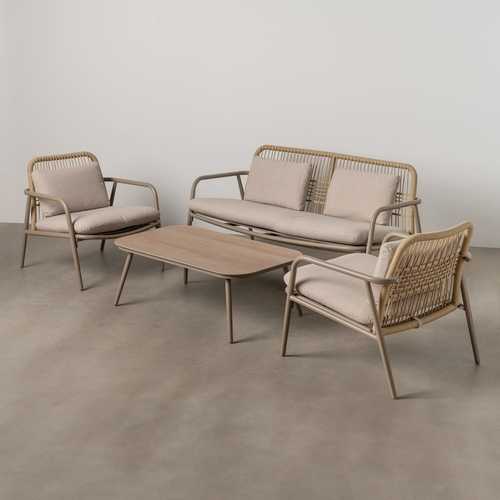 CONJUNTO JARDÍN ALUMINIO EXTERIOR 1 CM