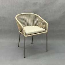 SILLA NATURAL-GRIS PE-ACERO EXTERIOR 58 X 58 X 77,50 CM SILLA NATURAL-GRIS PE-ACERO EXTERIOR 58 X 58 X 77,50 CM