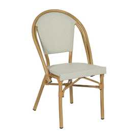 SILLA AGUAMARINA ALUMINIO-TEXTILENO 50 X 54 X 85 CM