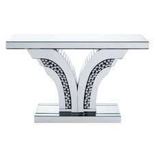 CONSOLA ESPEJO DM-CRISTAL ENTRADA 120 X 40 X 75 CM CONSOLA ESPEJO DM-CRISTAL ENTRADA 120 X 40 X 75 CM