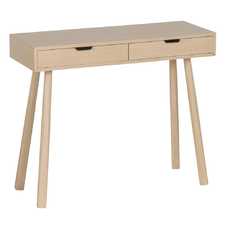 CONSOLA NATURAL DM-MADERA 90 X 35 X 75 CM