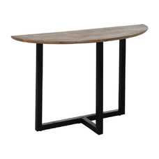 CONSOLA MIEL MADERA DE MANGO DECORACIÓN 120 X 35 X 76 CM CONSOLA MIEL MADERA DE MANGO DECORACIÓN 120 X 35 X 76 CM