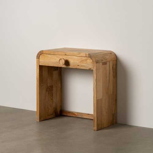 CONSOLA NATURAL MADERA DE MANGO 75 X 40 X 76 CM