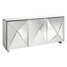 APARADOR PLATA DM-ESPEJO SALÓN 180 X 48 X 90 CM
