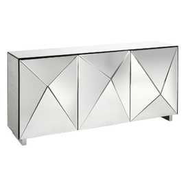 APARADOR PLATA DM-ESPEJO SALÓN 180 X 48 X 90 CM