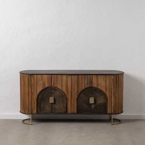 APARADOR NATURAL-ORO MADERA DE MANGO 153 X 41 X 75 CM