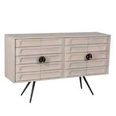 BUFFET WORN WHITE MANGO WOOD ROOM 152 X 41 X 92 CM