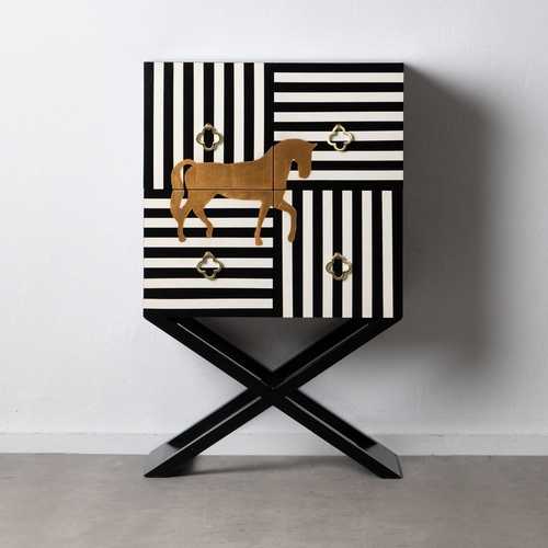 ARMARIO "CABINET" CABALLO 80 X 38 X 131 CM