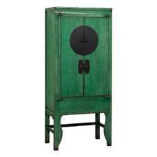 ARMARIO VERDE MADERA-MDF 83,50 X 45 X 195 CM