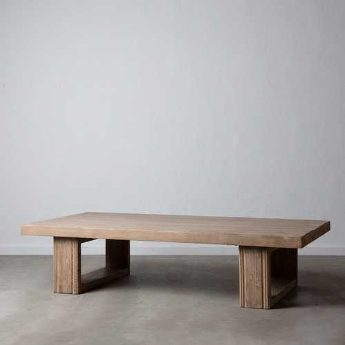 MESA CENTRO NATURAL MADERA DE PINO 184 X 94 X 44 CM